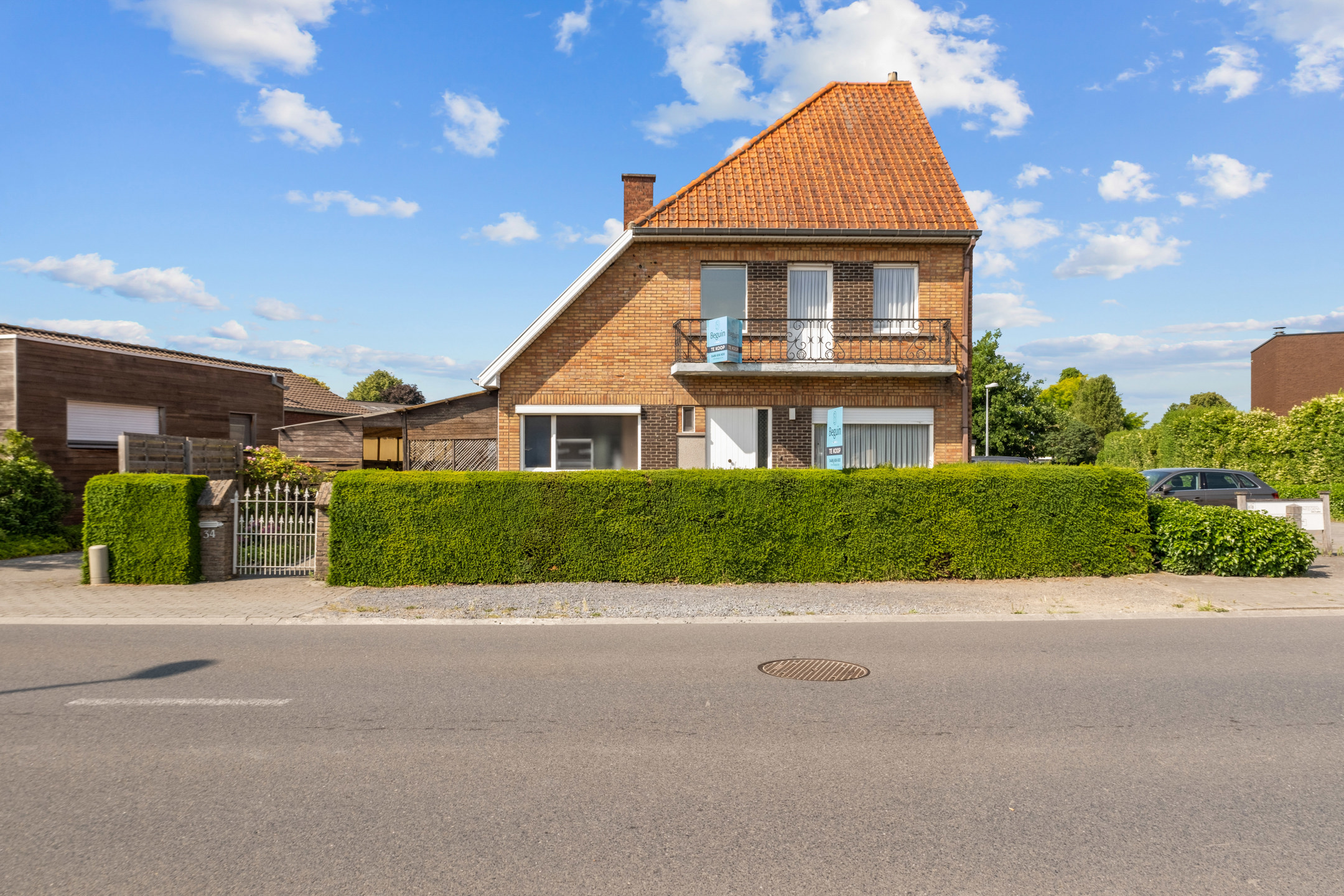 Goedgelegen, degelijke woning met TUIN en GARAGE. - foto 1