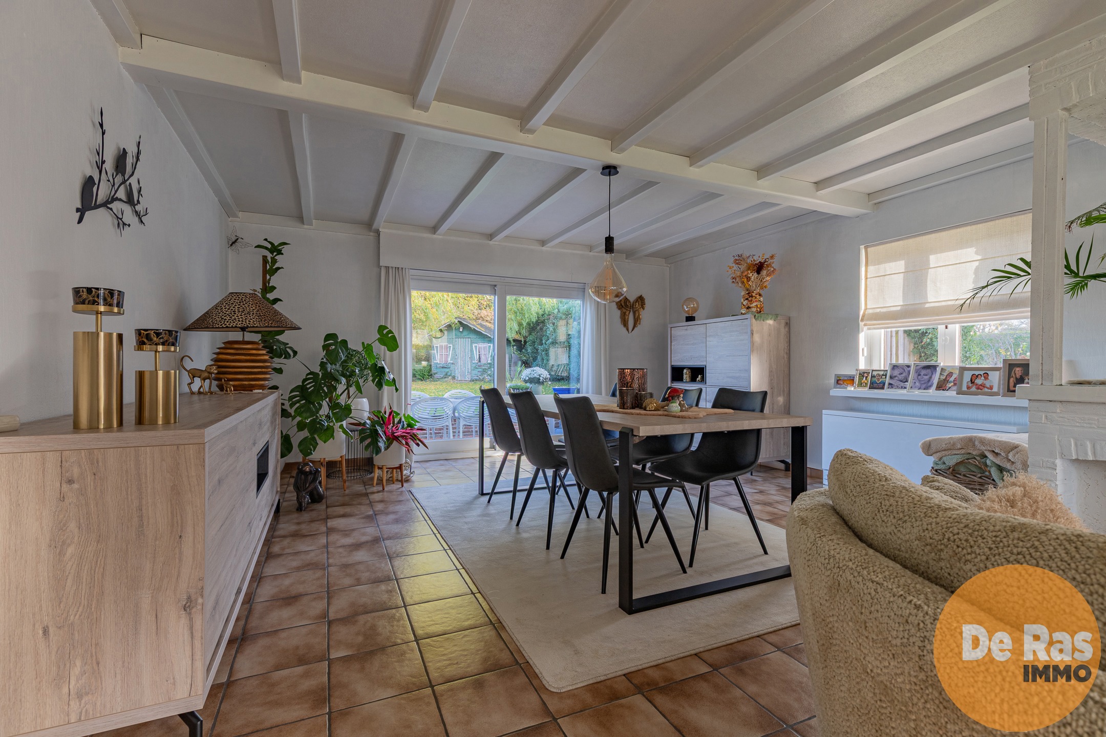 RESSEGEM - Residentieel gelegen hoeve met 3slp/garage/tuin - foto 5