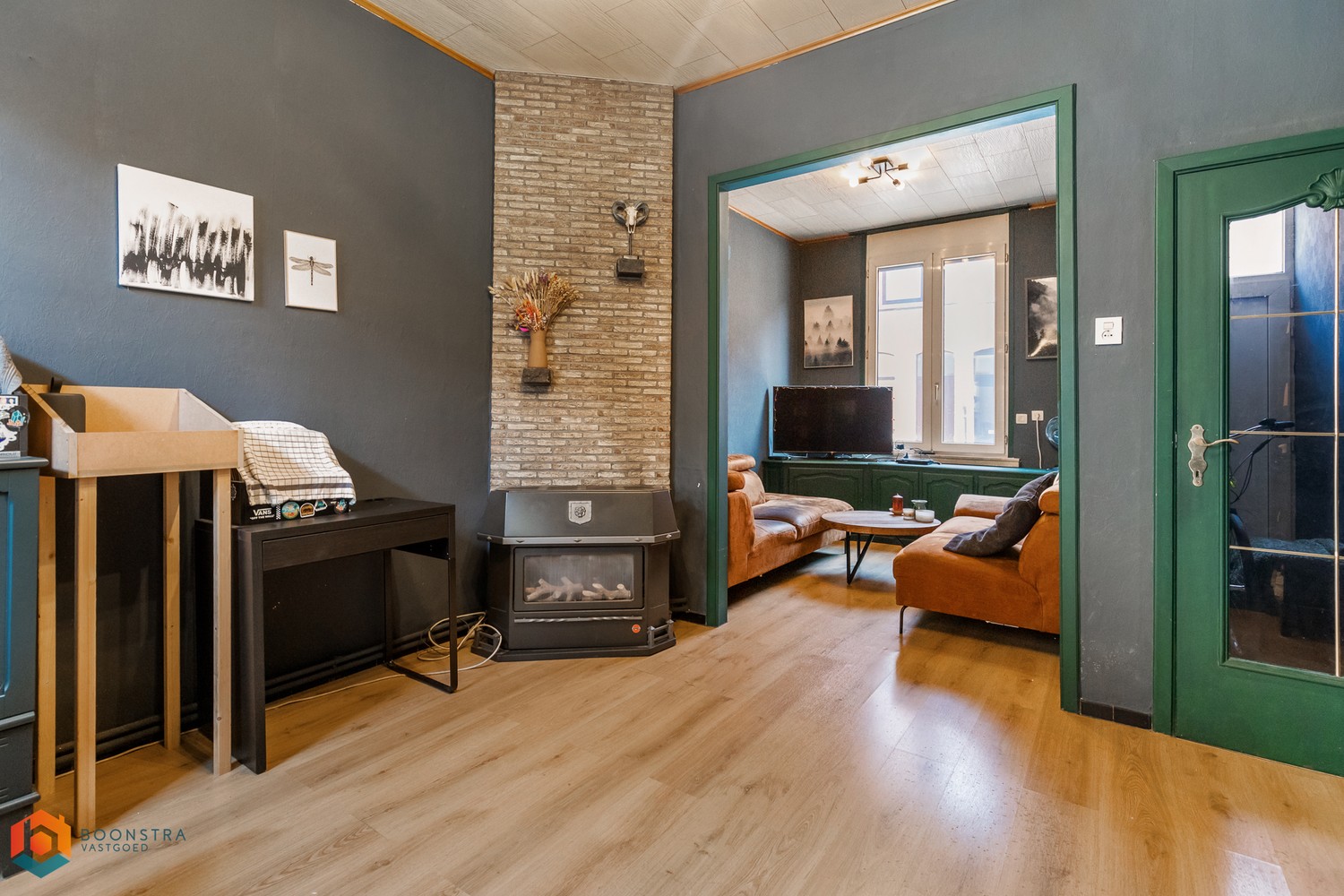 Op te frissen woning met 2 (à 3) slpkrs - foto 1