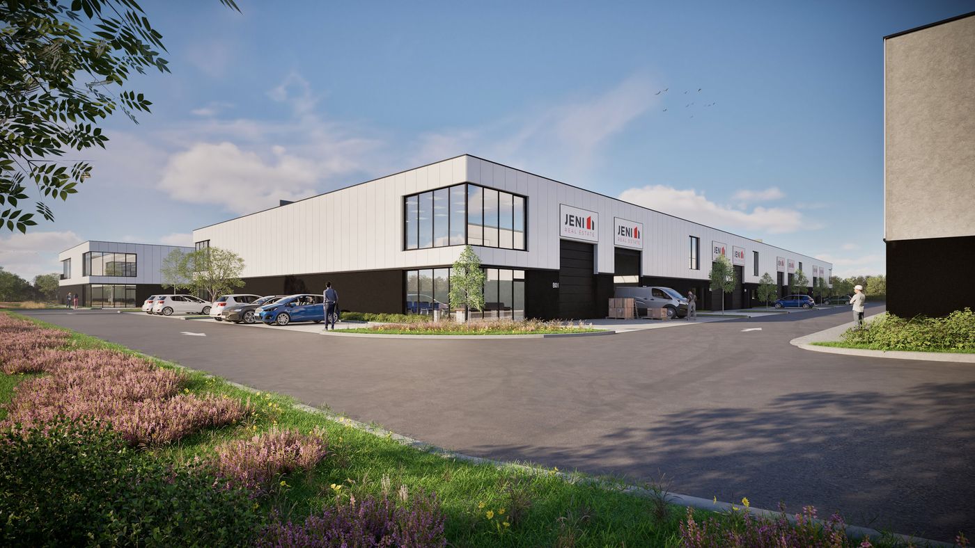 Nieuwbouw KMO-unit van 288 m² op amper 2,5 km van de R0 - foto 1