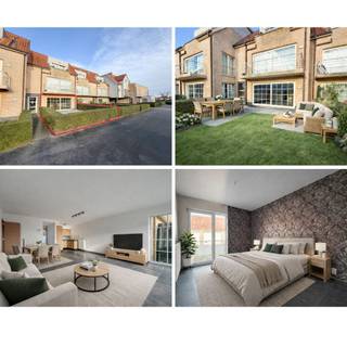 Dit lichtrijke gelijkvloers appartement heeft een bewoonbare oppervlakte van 96 m² en geniet van heel veel woonruimte met als bonus 2 mooie...