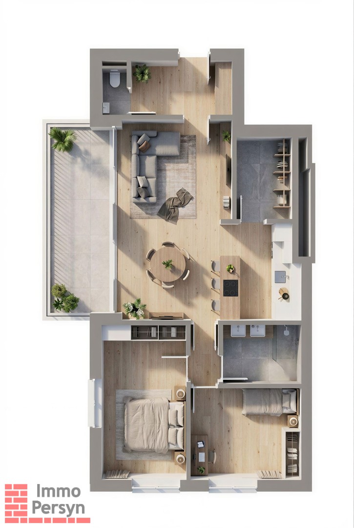 Appartement à vendre à Zichem avec 2 chambres - photo 1