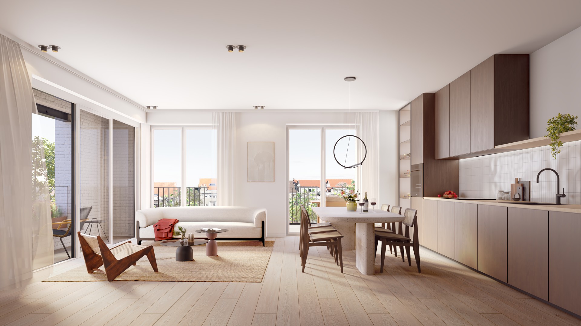 2-slaapkamerappartement met terras tussen Madou en Schuman - foto 3