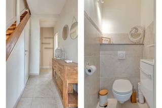*** OPEN HOUSE WEDNESDAY 27/05 between 16h and 19h *** WITH APPOINTMENT *** Quietly located semi-detached house on a plot of 4a 60ca in Affligem. The house is ideally located close to public transport, various department stores, the E40 motorway entrance and exit complex, and several schools. The ground floor comprises an entrance hall with separate toilet, a bright living room, a spacious kitchen with storage space, and a bathroom/laundry room. On the first floor, there are two spacious bedrooms and a convenient shower room. There is also a fixed staircase to the third bedroom, which has already been finished. The south-facing garden is pleasant in all seasons. The back of the garden opens onto another street, so there are possibilities for creating an extra garage here. The house also has a dry basement, a spacious garden shed, and extra storage space. ADVANTAGES: Ideal location | Concrete construction | Double glazing in PVC | Electricity compliant | EPC C | Would you like more information or to arrange a viewing? Feel free to send an email to Louis@immoaccenta.be.