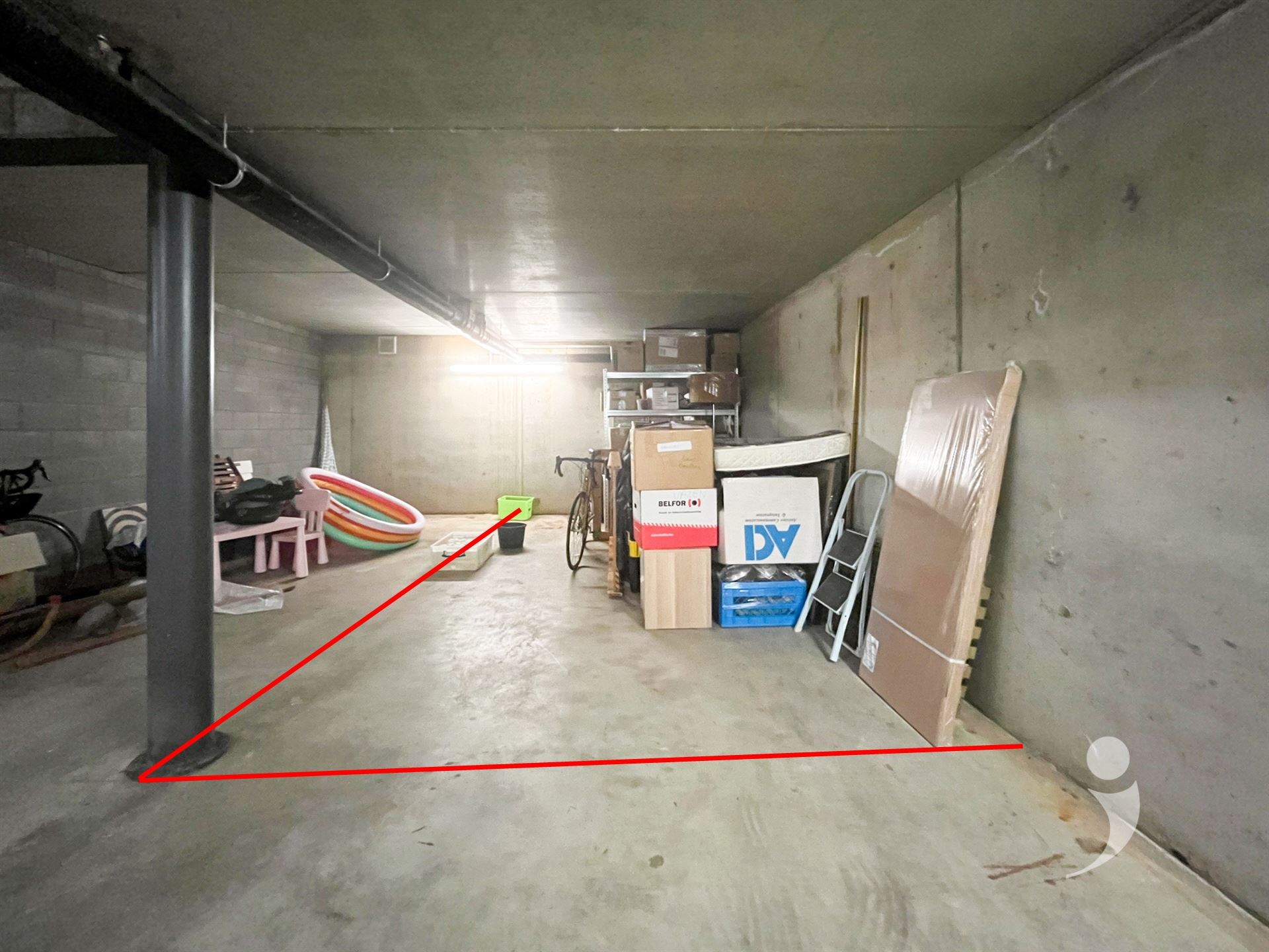 Ondergrondse staanplaats in centrum Herent - foto 2