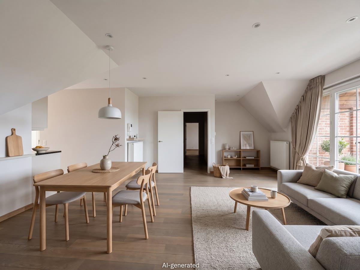 Prachtig 2-slaapkamerappartement in centrum Waregem te huur! - foto 4