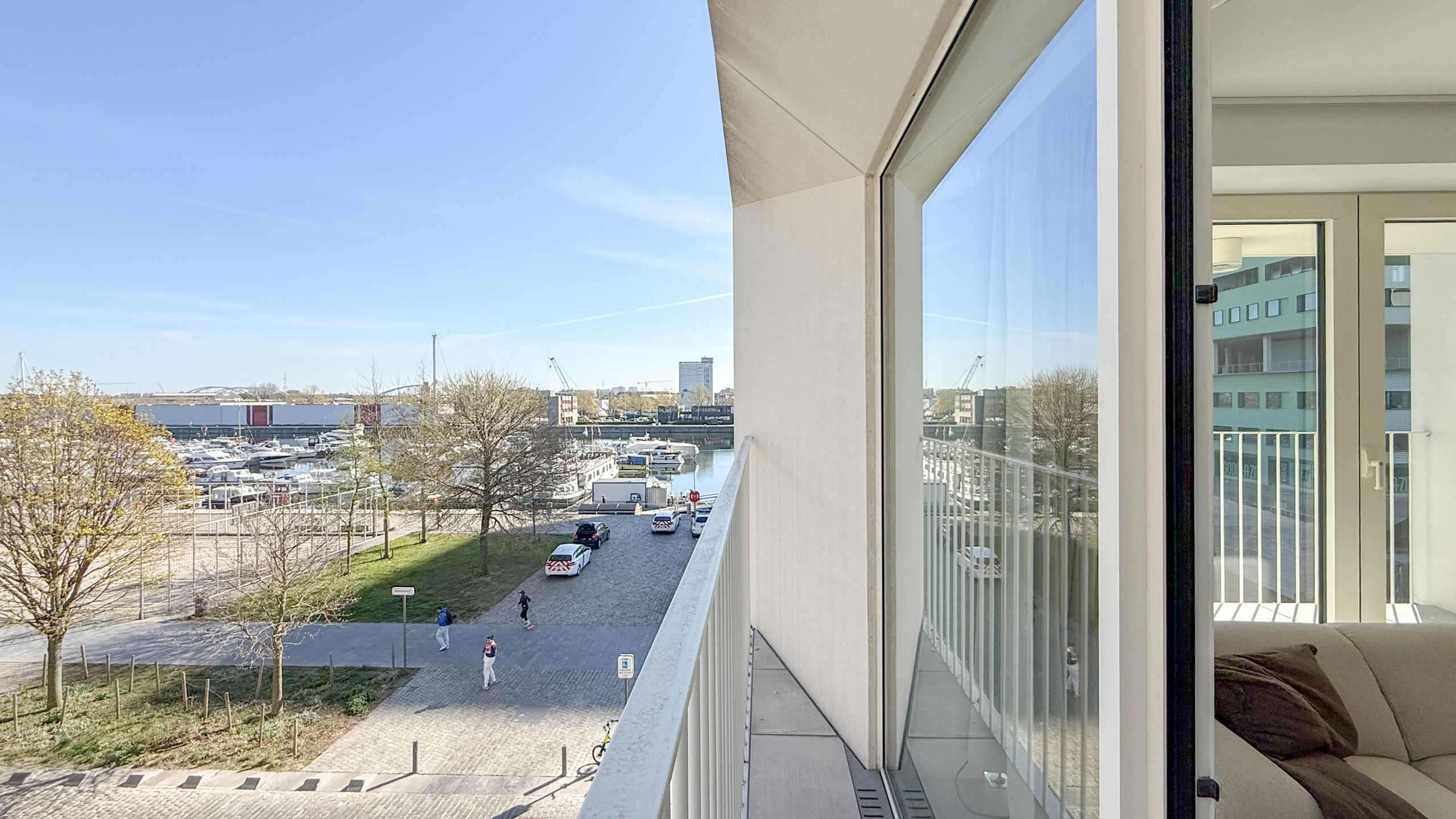 lichtrijk hoekappartement aan jachthaven Kempisch Dok - foto 2