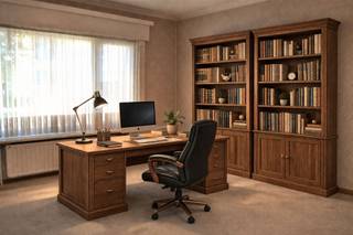 <p><span>Mooi gelegen alleenstaande woning in omgeving van stadspark, winkels, autosnelweg, scholen en sportcentrum : inkom, ruime living , grote ingerichte eetkeuken, toilet, badkamer, 5 slaapkamers, zolder, garage met automatische poort, wasplaats, kelder, cv, terras, tuin en tuinhuis.  Dubbel glas. Regenwater.  Bouwjaar 1963. Epc C 261 kWh/m².  Grondoppervlakte 671 m².  Voor info of bezoek, bel 056.21.58.00 of www.immo-lvb.be.</span></p>