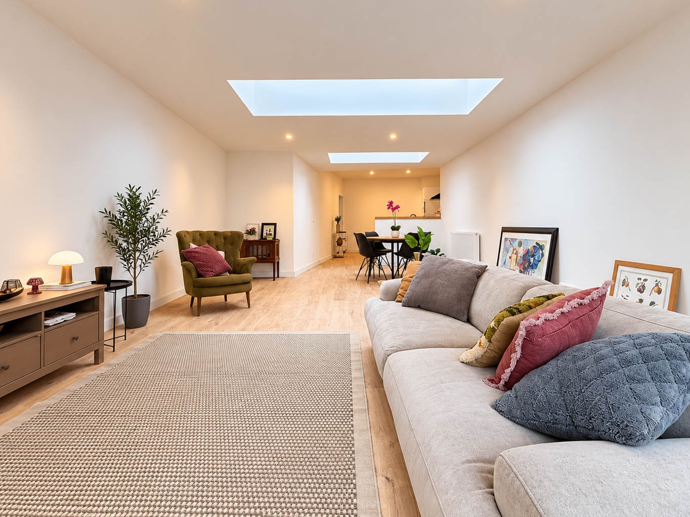 Te koop, gerenoveerde woning met 4 slaapkamers en tuin te Sint-Denijs (Zwevegem) - foto 4