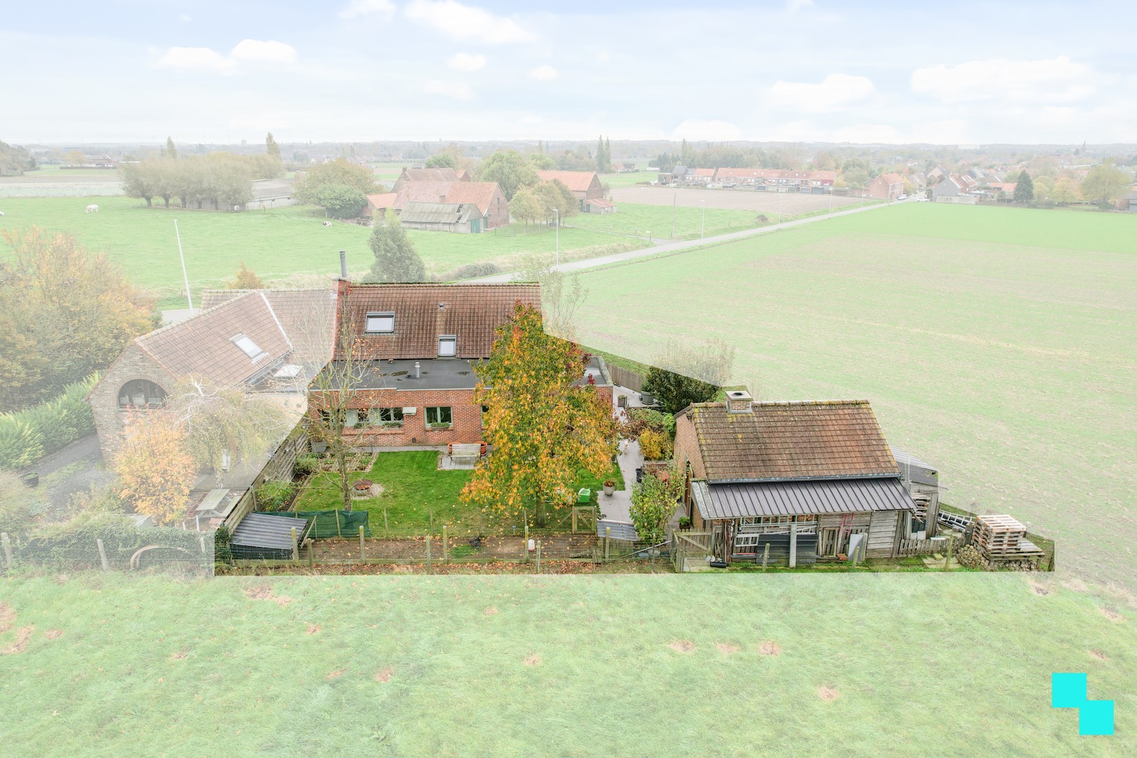 Landelijk en groen gelegen ééngezinswoning met vergezichten te Gullegem - foto 2