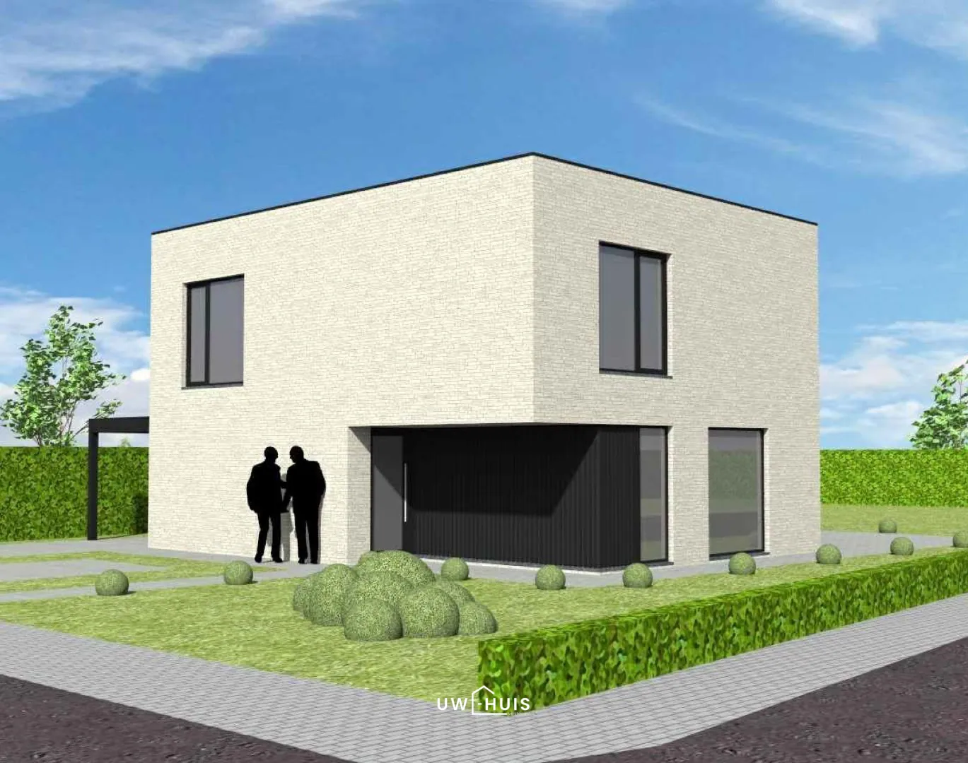 Bouwgrond voor open bebouwing van 717m2 - foto 4