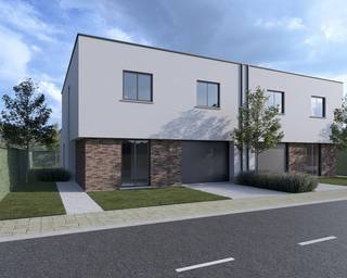 In het prachtige Waasmunster bieden wij twee moderne halfopen nieuwbouwwoningen aan, kwalitatief opgetrokken met oog voor hedendaagse architectuur. Deze woningen worden casco verkocht, wat u de unieke vrijheid geeft om de verdere afwerking volledig af te stemmen op uw eigen smaak en budget.<br />Dankzij de uitstekende bereikbaarheid naar de E17 combineert u hier rustig wonen met een vlotte verbinding.<br />Elke woning beschikt over ruime en lichtrijke leefruimtes, waar grote raampartijen zorgen voor een aangename natuurlijke lichtinval. Aansluitend beschikt u hier over een fraaie tuin, de ideale plek om tot rust te komen en te genieten.Daarnaast zorgt de inpandige garage voor heel wat gebruiksgemak en biedt deze extra parkeer- en opbergruimte.<br />Op de verdieping bevinden zich drie volwaardige slaapkamers, een aparte dressing en een ruime badkamer die voldoende plaats biedt voor zowel een douche als een ligbad.<br />Bent u creatief ingesteld en op zoek naar een woning die u volledig naar eigen wensen kan inrichten?<br />Twijfel dan niet en contacteer ons voor meer informatie of een bezoek ter plaatse.