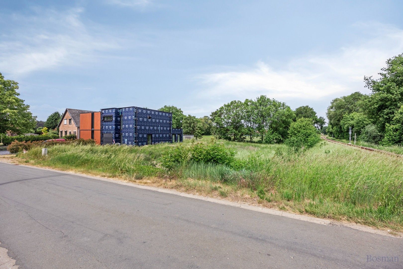 Projectgrond met vergunde plannen voor 2 halfopen bebouwingen te koop in Diest - foto 4