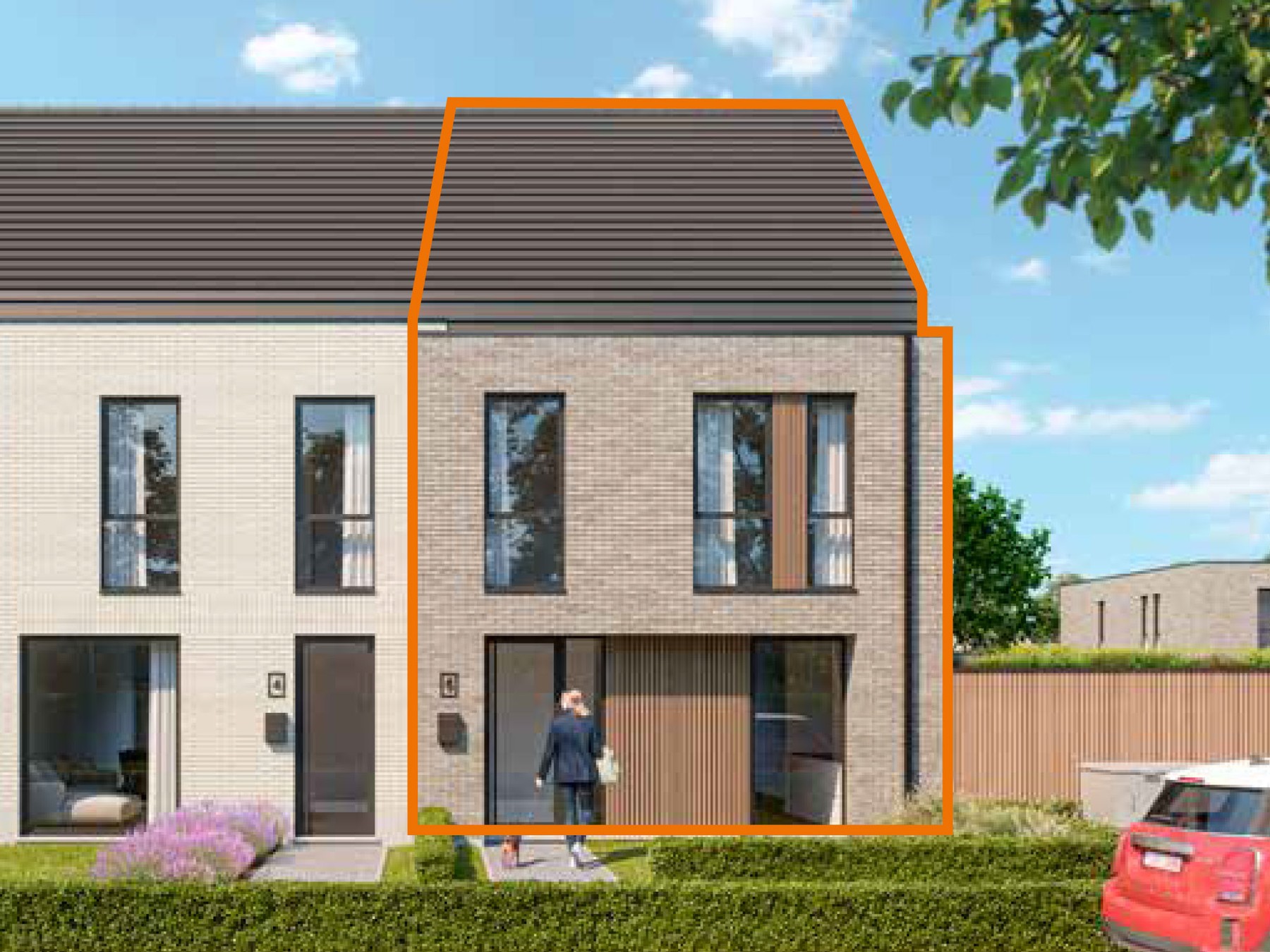 LOT 5 Moderne halfopen energiezuinige woning (271 m²) - foto 1