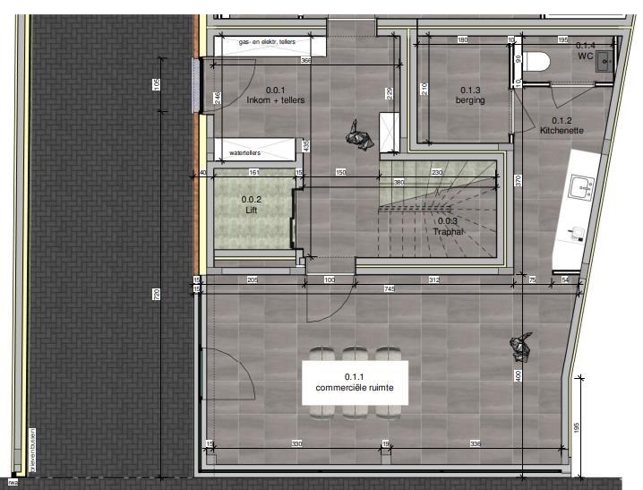 Zeer goed centraal gelegen handelsruimte te Desselgem! - foto 3