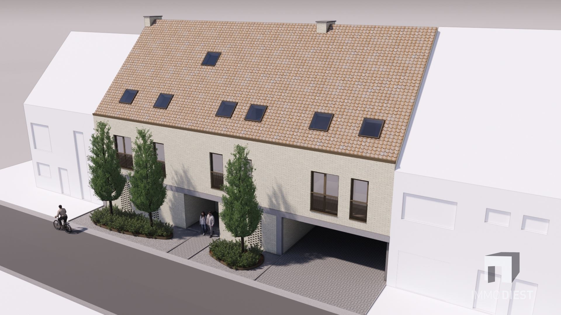 Gelijkvloers app. van 83m2 met 2 slpks en leuk terras - foto 5