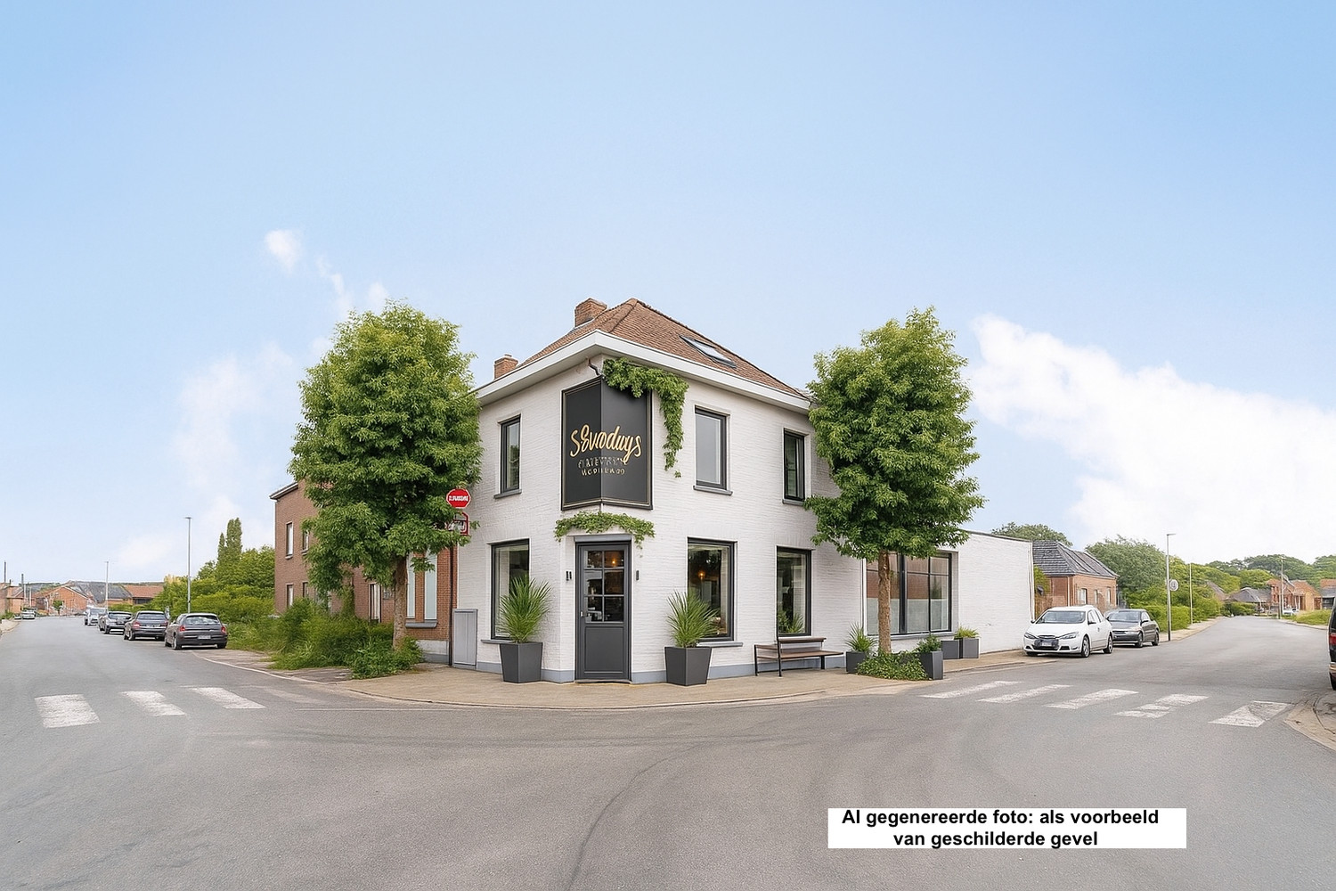 GOED GELEGEN HANDELSWONING MET TERRAS & GARAGE - foto 1