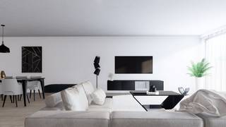 Dit appartement maakt deel uit van Residentie ‘Albatross’, een residentie bestaande uit 7 wooneenheden, gelegen in hartje Lanaken. Je bevindt je hier in het bourgondische centrum met tal van boetiekjes, restaurants en supermarkten. Daarnaast bevindt het openbaar vervoer en tal van scholen zich op een steenworp afstand. Van hieruit heb je een goede verbinding naar Maastricht, Genk en Bilzen. Ook de oprit van de E314/E313 is van hieruit vlot bereikbaar.<br /><br />De vraagprijs is exclusief 6% btw.<br /><br />Dit appartement is gelegen op de gelijkvloerse verdieping.<br /><br />Via de inkomhal met gastentoilet en vestiairehoek bereik je de leefruimtes van het appartement. Er is een lichtrijke leefruimte van 55 m² met open keuken. De kamerbrede raampartijen zorgen voor een optimaal contact met het zonnige terras van maar liefst 50 m².<br /><br />Naast de keuken is er een praktische berging/technische ruimte. Verder zijn er twee slaapkamers van 17 en 7 m² en een badkamer met inloopdouche en lavabomeubel.<br /><br />Bij de appartementen werd er extra aandacht besteed aan optimale (geluids)isolatie. Bovendien zijn de appartementen uitgerust met ventilatiesysteem D. <br /><br />Het appartement wordt verkocht inclusief kelderberging. Daarnaast is er een mogelijkheid tot het aankopen van een afgesloten garage in de kelder.<br /><br />De getoonde impressies zijn indicatief. De appartementen worden afgewerkt volgens smaak en budget.<br /><br />Op zoek naar een instapklaar, lichtrijk en energiezuinig appartement in hartje Lanaken? Bel dan vandaag nog 089 390 990 of mail naar info@immofair.be!