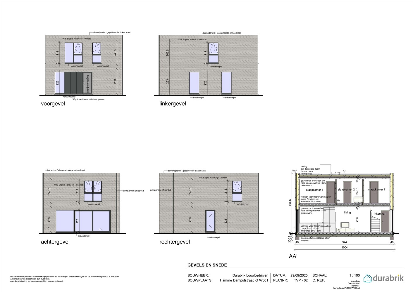 Moderne open bebouwing met 3 slpk - foto 3
