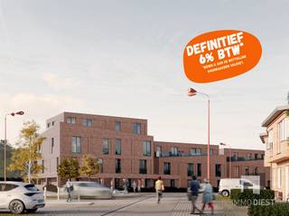<p><span>Maak kennis met het prachtige project "Den Hamel", een residentieel appartementencomplex in Deurne. Deze ontwikkeling straalt moderniteit en comfort uit, perfect gelegen in een charmante omgeving.</span></p><p><span> </span></p><p><span>De architectuur van "Den Hamel" is een harmonieuze mix van eigentijds ontwerp en functionele ruimte, met ruime woonkamers die baden in natuurlijk licht dankzij grote ramen. Elk appartement beschikt over een elegant ingerichte keuken, voorzien van moderne apparatuur en hoogwaardige afwerkingen.</span></p><p><span> </span></p><p><span>De ruime, zuid gerichte, overdekte terrassen vormen een ideale plek om te ontspannen en te genieten van het groene uitzicht.</span></p><p><span> </span></p><p><span>B1.01 is een knap appartement op de 1ste verdieping van 105m2 - 2slaapkamers - terras van 10m2</span></p><p><span> </span></p><p><span>Het project is gelegen in een prachtige groene omgeving en heeft een uitstekende bereikbaarheid zowel naar Diest als Tessenderlo. </span></p><p><span>Kies voor je voor "Den Hamel" dan kies je voor comfortabel wonen op een zeer mooie locatie. Mis deze kans niet en maak vandaag nog een afspraak voor een uitgebreide presentatie van dit project.</span></p><p><span>Bel Immodiest 013/31.25.22.</span></p><p><span> </span></p>