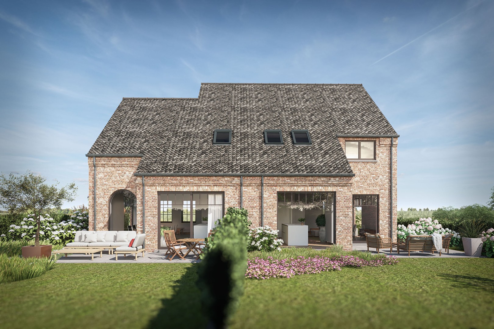 Maison à vendre à Ternat avec 3 chambres - photo 2