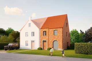 Kleinschalig nieuwbouwproject in Wetteren: twee moderne woningen op een toplocatie, vlakbij het station en het centrum, maar in een rustige, doodlopende straat. Ideaal voor gezinnen of wie van een rustige woonomgeving houdt. <br />Reeds 50% van het project is verkocht.<br /><br />De woningen combineren hedendaagse architectuur met praktische indeling, comfort en energiezuinigheid. Ze bestaan uit een inkomhal, gastentoilet, ruime leefruimte, berging, drie slaapkamers, badkamer met bad en inloopdouche, apart toilet en een vaste trap naar een ruime zolder die naar wens kan worden ingericht. Parkeren kan op eigen perceel.<br /><br />Het project wordt verkocht onder het stelsel van 12% registratierechten op de grondwaarde en 21% btw op de constructiewaarde.<br /><br />Extra troef: de grond wordt in de huidige fase rechtstreeks aangekocht van de eigenaars, waardoor de verkoopprijs scherp en marktconform is.<br /><br />Interesse in een energiezuinige woning op toplocatie in Wetteren? <br />Contacteer Robbe via robbe.van.der.cammen@albert.immo of 0498/26 28 49.