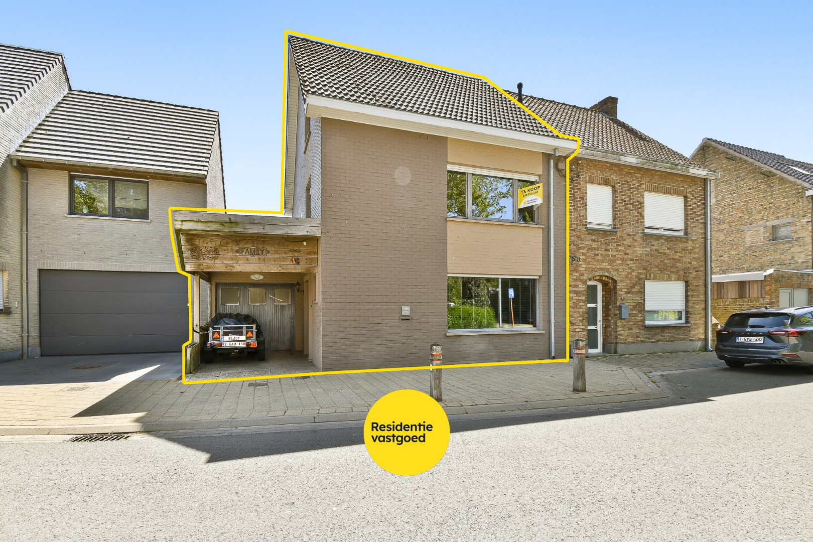 Woning met drie slaapkamers, garage en zonnige tuin - foto 1