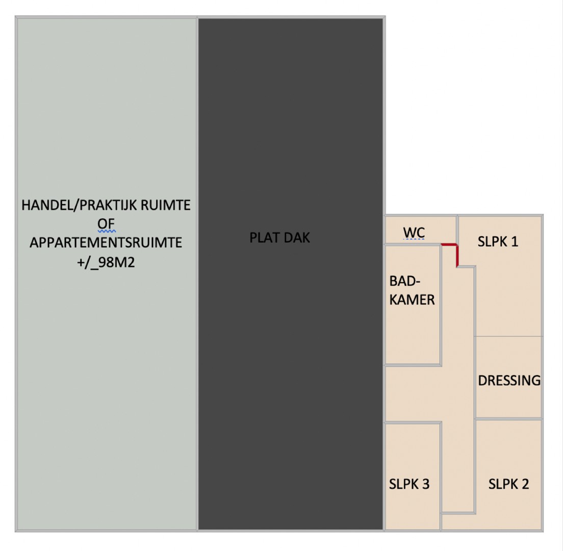 Commercial à vendre à Adegem avec 3 chambres - photo 4