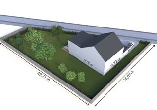 Dit ruime perceel van 1059 m² is gelegen in een rustige, doodlopende straat in Retie. De bouwgrond is ideaal voor een open bebouwing en bevindt zich op slechts 2 km van de autosnelweg E34 Antwerpen – Eindhoven.<br />Op deze bouwgrond is het mogelijk een gezinswoning te bouwen volgens de volgende specificaties:<br />- Voorgevelbreedte: max 33,63 m <br />- Bouwdiepte: max 14,72 m <br />- Aantal bouwlagen: max 2 bouwlagen en een dakverdieping <br />- Nokhoogte: max 11 m