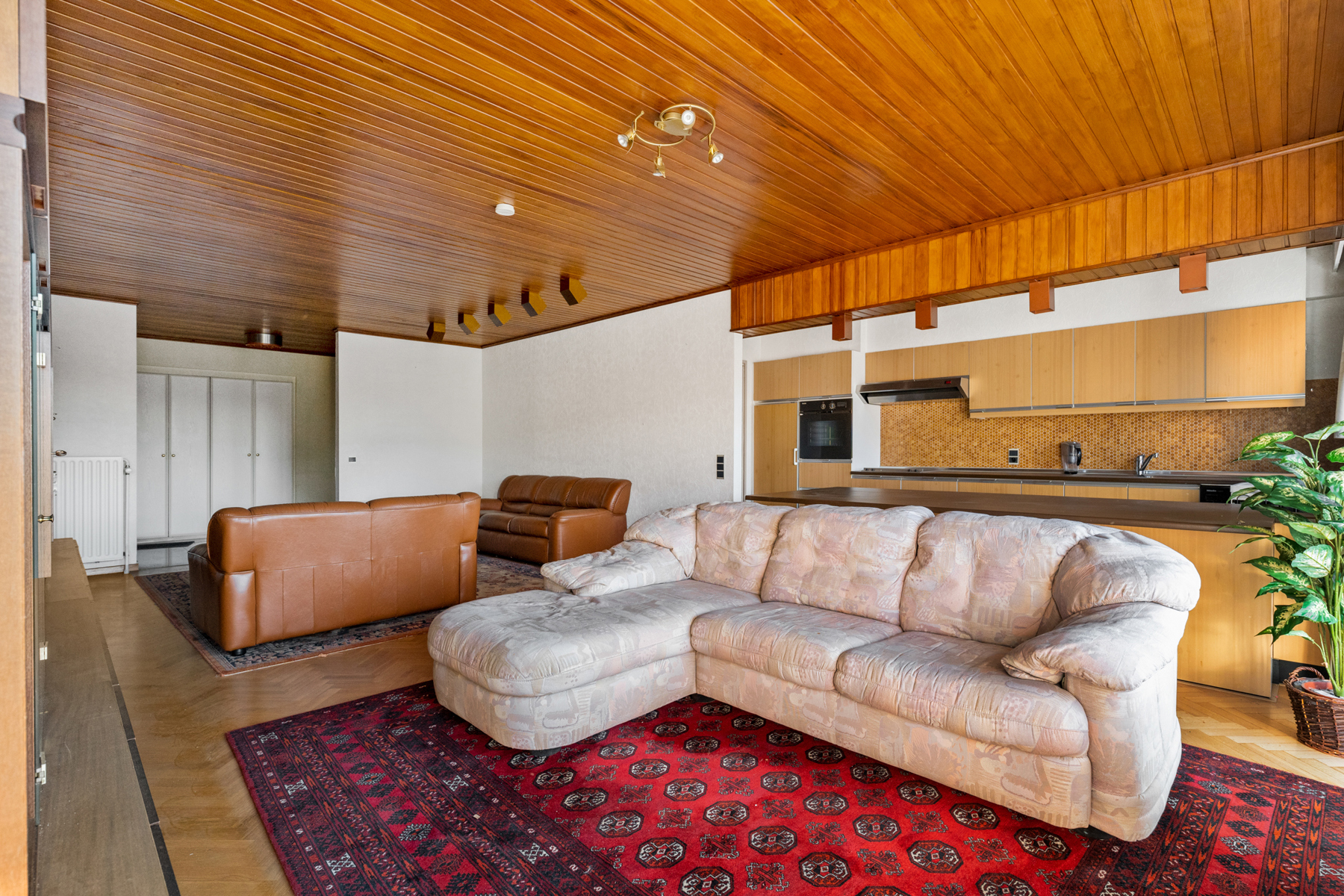 Groot, retro appartement met 3 slaapkamers en 2 terrassen - foto 2