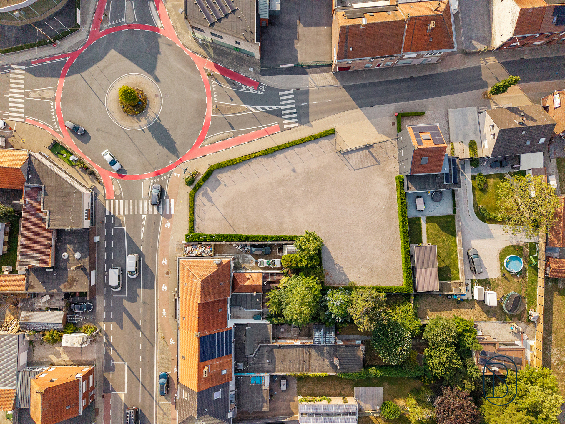 TOPGELEGEN bouwgrond met visbiliteit, van 1153m2. - foto 1