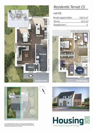 Maison à vendre à Ternat