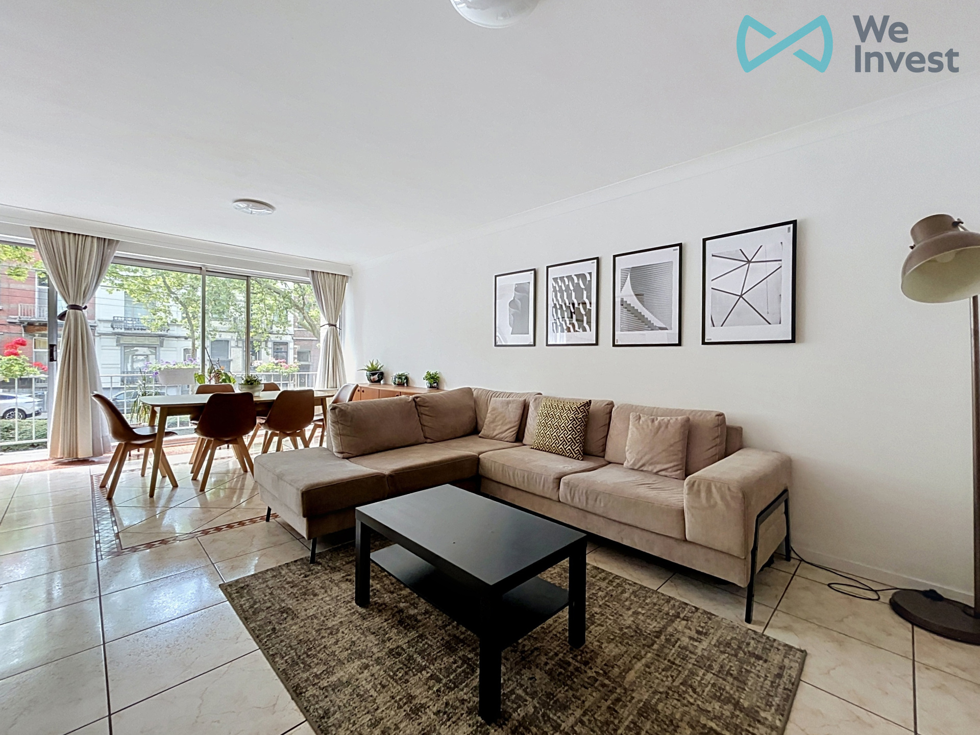 Prachtig gemeubileerd appartement met 2 slaapkamers en tuin - foto 5