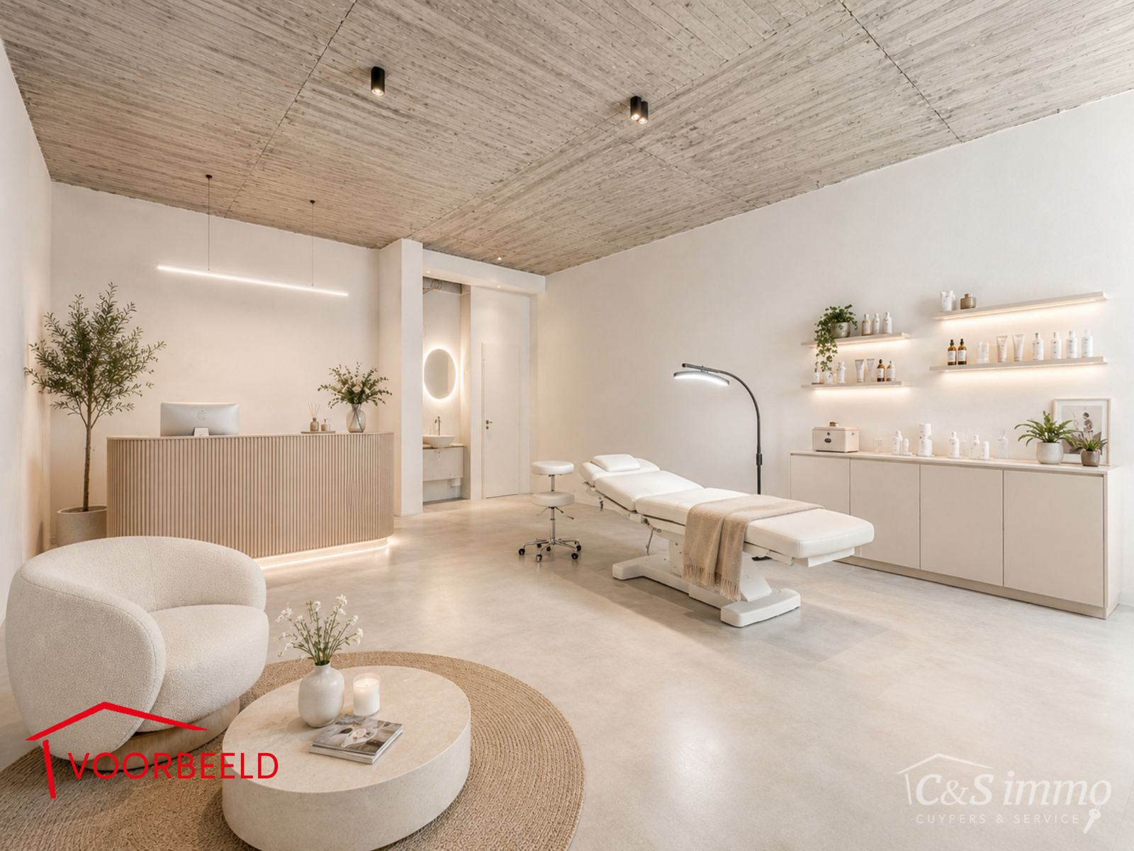 Gelijkvloerse casco winkelruimte ca.35m² op commerciële ligging  - foto 5