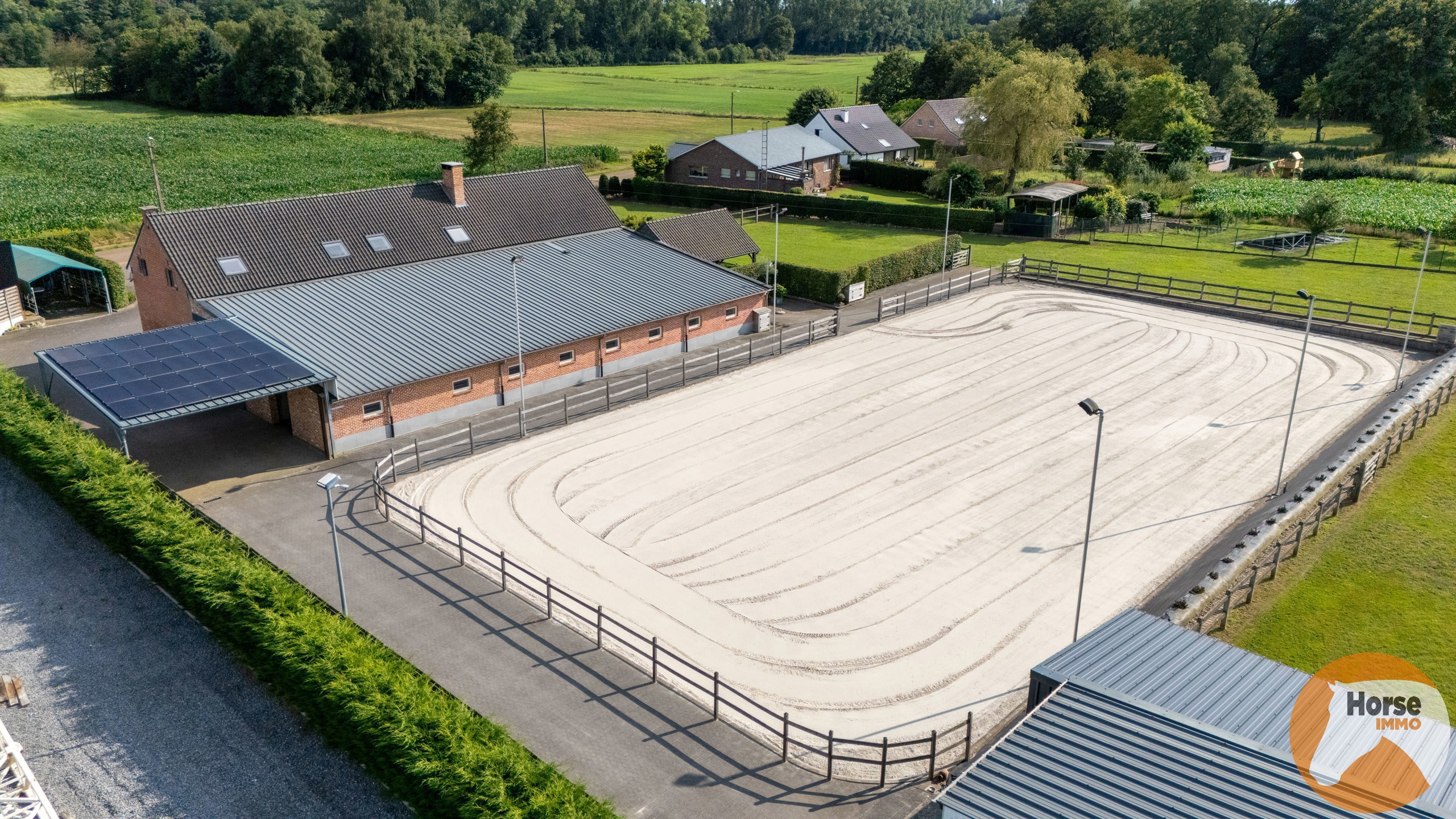 HEUSDEN-ZOLDER - Hoeve met paardenaccommodatie - foto 5