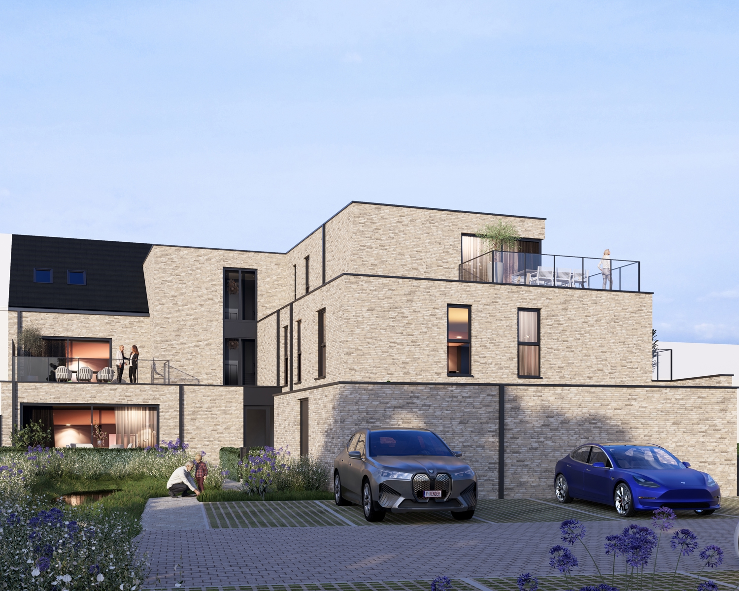 Ruim gelijkvloersappartement, 2 slpks met tuin en terras! - foto 5