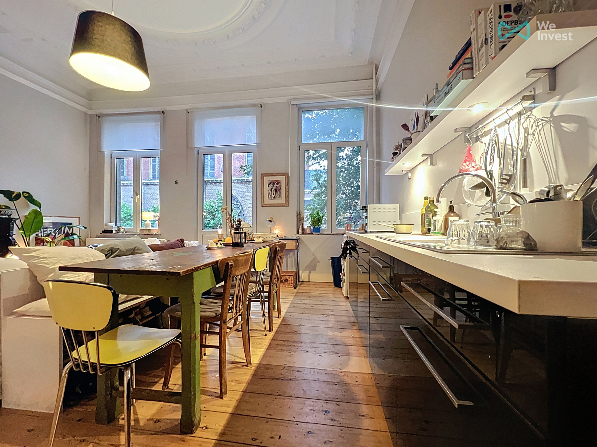 ✨ TE HUUR – 1 slk met balkon | Europese wijk – Elsene - foto 5