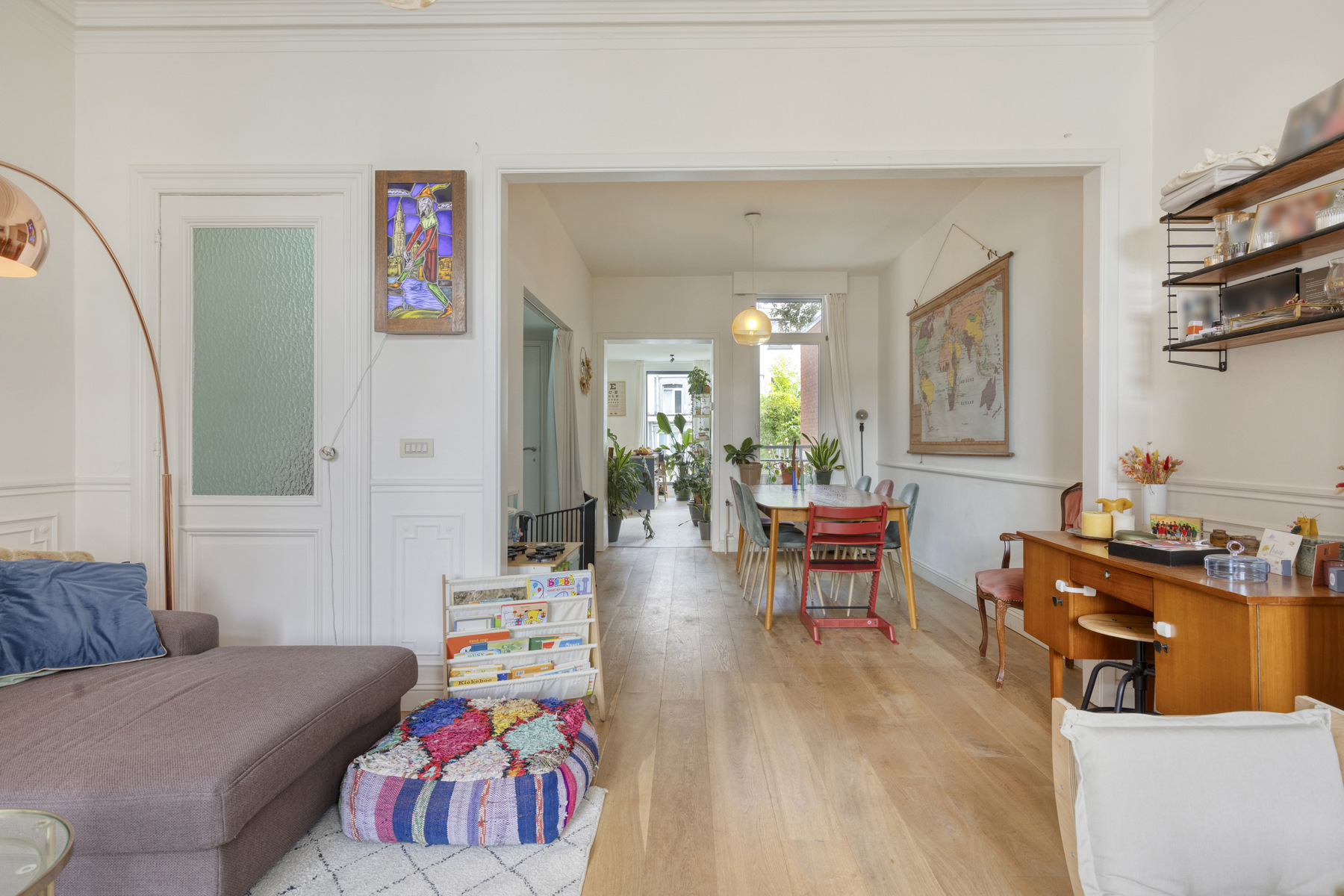 Gerenoveerde woning met 4 slaapkamers, garage en stadstuin. - foto 4