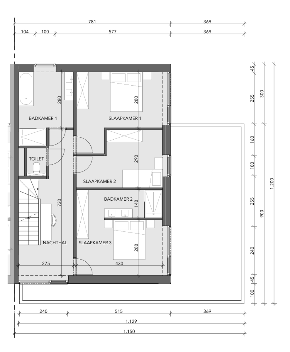 Lot 3: Ruime nieuwbouwwoning (286 m²) op perceel van 850 m² - foto 4