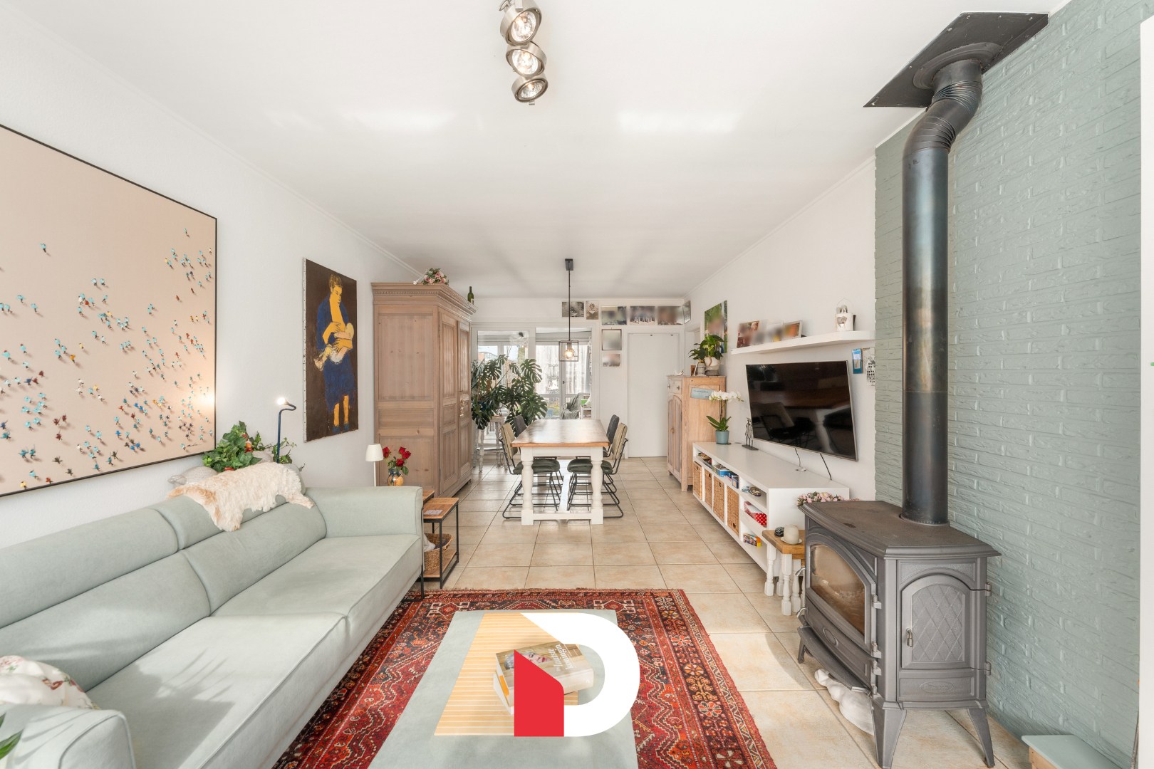 Ruime halfopen woning + apart perceel met garage op een rustige ligging te Sint-Kruis. - foto 5