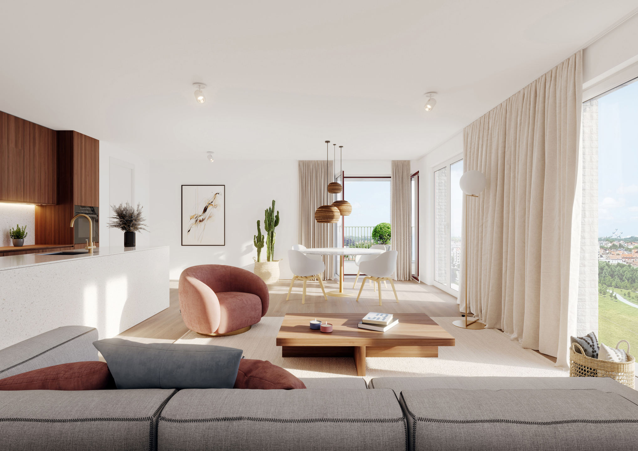 Appartement te koop in Brussel met 2 slaapkamers - foto 1