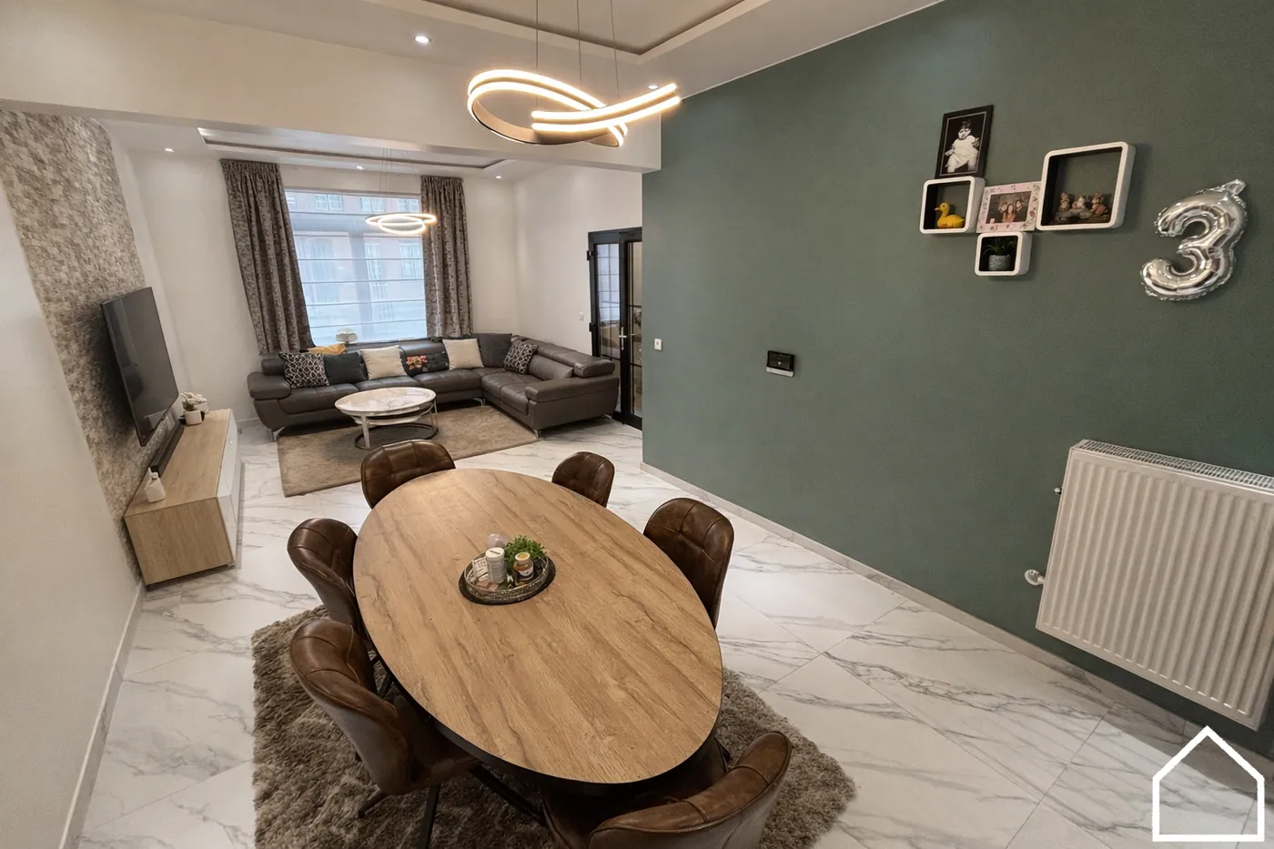 Ruime instapklare stadswoning met zonnige stadstuin. Opp: 176m². - foto 5