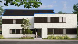 <span><strong>Exclusief duplex-appartement (nieuwbouw) in residentie 'CELAVIE'</strong></span><br />Op de Borreshoefstraat 19 in Dilsen-Stokkem vindt u dit luxueuze en energiezuinige nieuwbouwappartement terug. Het stijlvolle appartementsgebouw ‘CELAVIE’ telt 6 zuidgerichte wooneenheden die allen voorzien zijn van de nieuwste moderne voorzieningen op het gebied van comfort en energie-efficiëntie. Gelegen in een groene omgeving, maar toch vlak bij alle belangrijke voorzieningen, geniet u hier van een uitstekende locatie.<br /><br />Ieder appartement wordt afgewerkt met hoogwaardige materialen en straalt klasse uit door de combinatie van lichte gevelsteen en gebrand hout als gevelbekleding. Elke wooneenheid wordt individueel verwarmd met een lucht-waterwarmtepomp en is voorzien van vloerverwarming. Deze elementen bieden u als bewoner vele voordelen, zoals een gezonde omgeving, betere luchtkwaliteit en aanzienlijk lagere energiekosten. De EPB-score met een E-peil lager als 20 onderstreept de duurzaamheid van dit appartement.<br /><br /><span><strong>APPARTEMENT A 1.2. - DUPLEX</strong></span><br />Het appartement is gelegen op de tweede en derde verdieping en situeert zich centraal in het gebouw. Het appartement heeft een bruto oppervlakte van 188,50 m² en is voorzien van een gezellig aangelegd terras met respectievelijk een oppervlakte van 33,30 m². Daarnaast hebt u toegang tot de tuinberging en een privatieve overdekte parkeerplaats (+- 13m²) aan de achterzijde van het perceel.<br /><br />Appartement A 1.2. heeft de volgende indeling: <br />Verdiep 1:
<ul>
<li>Inkomhal</li>
<li>Vestiaire</li>
<li>Apart toilet</li>
<li>Woonkamer met open keuken</li>
<li>Bergruimte</li>
<li>Terras</li>
</ul>
Verdiep 2:
<ul>
<li>Nachthal</li>
<li>Slaapkamer 1 met aansluitende dressing</li>
<li>Slaapkamer 2</li>
<li>Slaapkamer 3</li>
<li>Bureau</li>
<li>Toilet</li>
<li>Badkamer </li>
<li>Bergruimte & technische ruimte </li>
</ul>
Gelijkvloers:
<ul>
<li>Tuinberging </li>
<li>Autostaanplaats/carport </li>
<li>Gemeenschappelijke tuin aan de achterzijde van het perceel</li>
</ul>
<u>Bij ieder appartement dient er een privé autostaanplaats en tuinberging mee aangekocht te worden. </u><br />De tuinberging en parkeerplaats kunnen naar eigen wens en beschikbaarheid gekozen worden. <br /><br /><span><strong>PRIJS (excl. kosten):</strong></span><br />Appartement: 449.000,00 EUR<br />Tuinberging: 16.080,00 EUR <br />Privé autostaanplaats: vanaf 8.920,00 EUR <br /><em>(De vermelde prijzen zijn exclusief alle koperskosten) </em><br /><br />Er worden reeds 6 zonnepanelen voorzien met een totaal van 2.640 Wp. Dit is nog uitbreidbaar (tegen meerprijs) tot 12 panelen.<br /><br /><span><strong>Mogelijk onder 6% btw-tarief!</strong></span><br />Goed nieuws voor kopers: onder bepaalde voorwaarden kom je mogelijks in aanmerking voor het verlaagde btw-tarief van 6% (in plaats van 21%) op de constructie. Contacteer ons gerust voor meer informatie over deze interessante fiscale kans.<br /><br /><span><strong>TROEVEN VAN RESIDENTIE CELAVIE</strong></span>
<ul>
<li>Top locatie - Vlotte bereikbaarheid van alle belangrijke voorzieningen;</li>
<li>Kleinschalig project bestaande uit zes appartementen;</li>
<li>Moderne uitstraling en kwaliteitsvolle afwerking;</li>
<li>Futureproof en energiezuinig wonen;</li>
<li>Volledig afgewerkte appartementen - exclusief schilderwerken, los meubilair en ingebouwde kasten;</li>
<li>Zuidgericht terras;</li>
<li>Overdekte parkeerplaats en privatieve berging.</li>
</ul>
<br /><em>! De bouwwerken zijn van start gegaan, de oplevering is gepland voor het najaar van 2026 !</em><br /><br />Interesse in dit prachtige nieuwbouwappartement in residentie 'CELAVIE'? Neem vandaag nog contact op met Immo Verslegers via <span><strong>089/23 44 22</strong></span> of mail naar <span><strong>info@immoverslegers.be</strong></span> voor een afspraak en een kijkje in de infobrochure.