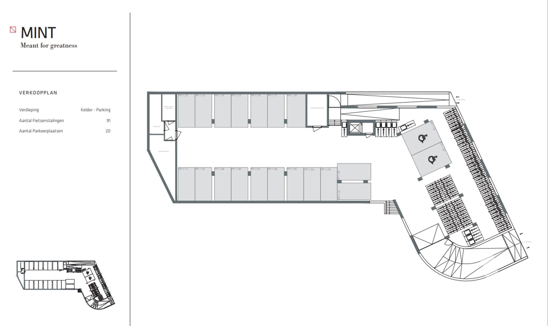 MINT studentenresidentie - parkeerplaats - foto 1