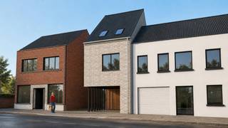<strong>Ontdek deze halfopen nieuwbouwwoning waar toekomst gericht wonen en bereikbaarheid perfect samenkomen!</strong><br /><br /><strong>LIGGING</strong><br /><br />De woning geniet van een uitstekende ligging nabij het prachtige Kasteeldomein De Bueren en bevindt zich op wandel- en fietsafstand van winkels, scholen en openbaar vervoer.<br />Dankzij de vlotte verbinding via de N9 en E40 bereikt u snel Gent, Aalst en Brussel. <br />Ook het station van Kwatrecht ligt vlakbij, ideaal voor pendelaars.<br /><br /><strong>BESCHRIJVING</strong><br /><br />Vooraan de woning bevindt zich een praktische carport en via het zijpad bereikt u zowel de inkom als de tuin.<br /><br />Binnen wordt u verwelkomd in de inkomhal met gastentoilet en praktische berging.<br />De lichtrijke leefruimte met open keuken vormt het hart van de woning. De moderne uitgeruste keuken met kookeiland vloeit naadloos over in de woonkamer die perfect aan sluit op het terras en de zonnige tuin. Dankzij het grote schuifraam geniet u van een mooie connectie tussen binnen en buiten, wat zorgt voor een unieke woonervaring.<br /><br />De 1ste verdieping beschikt over 2 slaapkamers, een toilet en een badkamer met douche en dubbele wastafel.<br />Op de 2de verdieping bevinden zich 2 slaapkamers, een toilet en een badkamer met ligbad en dubbele wastafel.<br /><br /><strong>Dankzij de uitstekende energiescore door vloerverwarming via warmtepomp, zonnepanelen en ventilatiesysteem D, maakt dat deze woning garant staat voor wie energiezuinig en toekomstgericht wil wonen.</strong><br /><br />Contacteer Kevin: <strong>0476 66 55 50</strong><br />(Beelden zijn referentiebeelden, maten/oppervlaktes zijn geraamd)