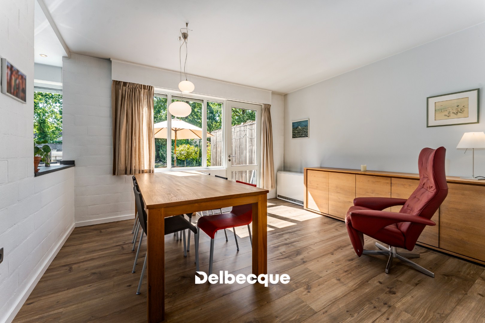 Perfect onderhouden halfopen woning met ruime tuin in residentiële woonwijk te St-Kruis - foto 4
