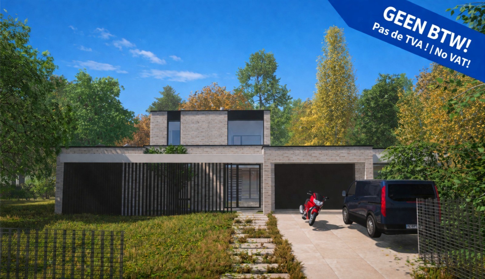 Moderne ruwbouwvilla op royaal perceel met binnenzwembad - foto 2