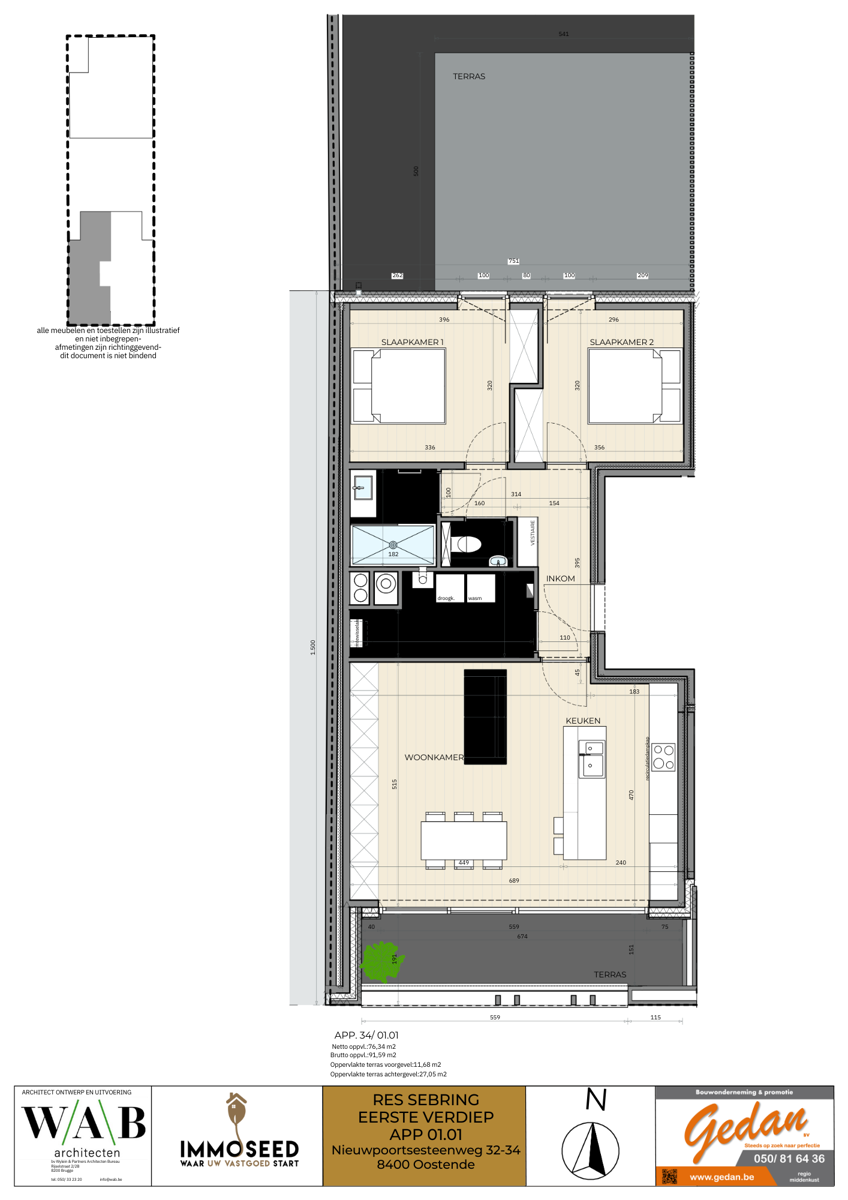 Appartement te koop in Oostende met 2 slaapkamers - foto 2