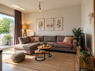 omvattende een inkomhal met ingemaakte kasten, klare living, modern ingerichte open keuken, geïnstalleerde badkamer, apart toilet, 2 slaapkamers, berging, terras en gemeenschappelijke fietsenberging<br /><br />HP = 650 €/maand<br />HL = 50 €/maand