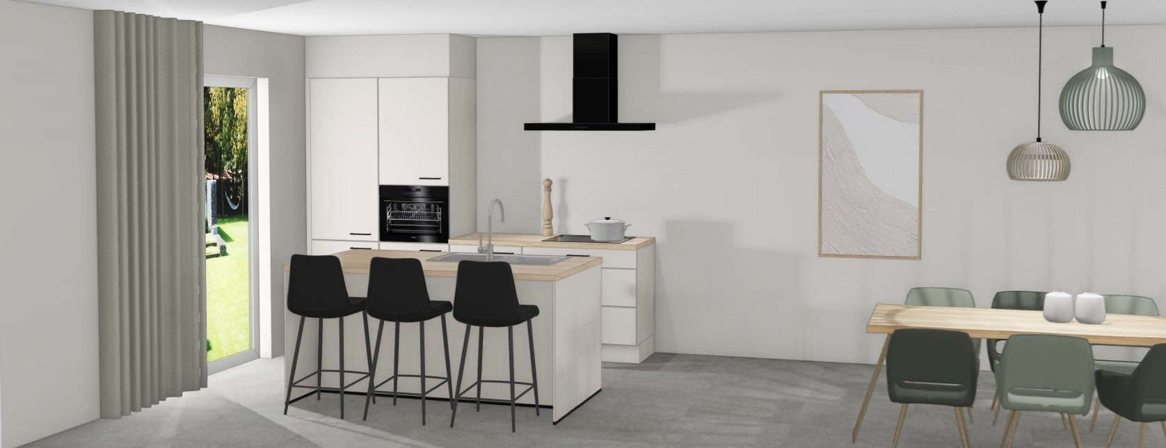 Nieuwbouwproject van vijf kwaliteitsvolle woningen met moderne technieken in Kuurne - foto 3